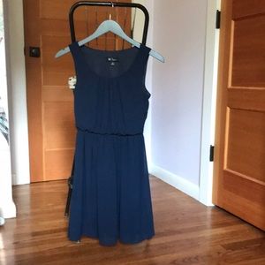 BCX Navy Blue Midi Dress